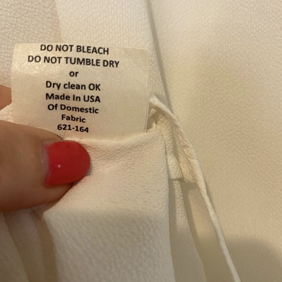 Sara Campbell blouse Cream L - Picture 7 of 8